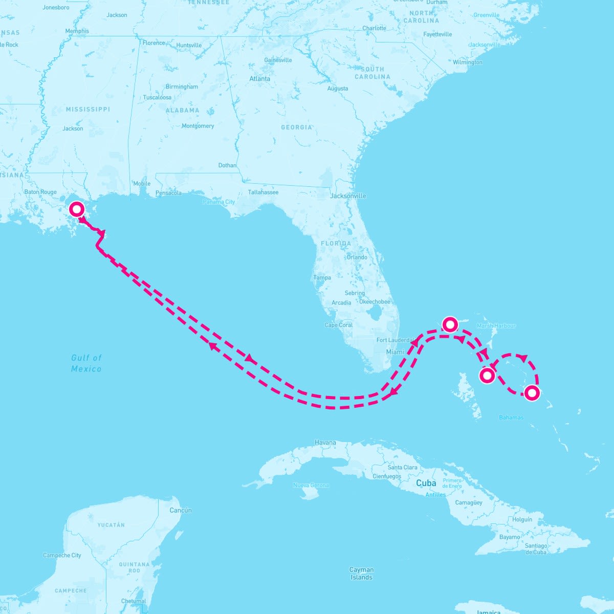 8 Night Eastern Caribbean (New Orleans Roundtrip)