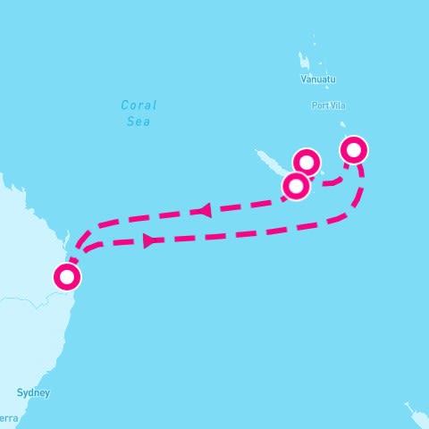 7 Night South Pacific (Brisbane Roundtrip)
