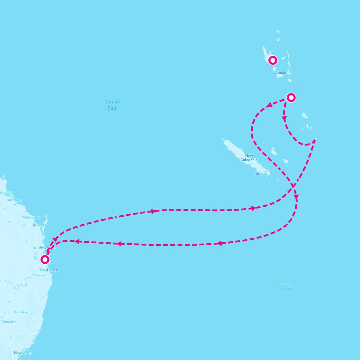 7 Night South Pacific (Brisbane Roundtrip)