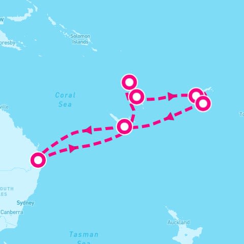 11 Night South Pacific (Brisbane Roundtrip)