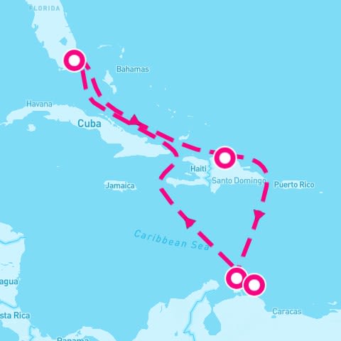 8 Night Southern Caribbean (Miami Roundtrip)