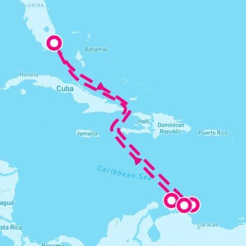 8 Night Southern Caribbean (Miami Roundtrip)