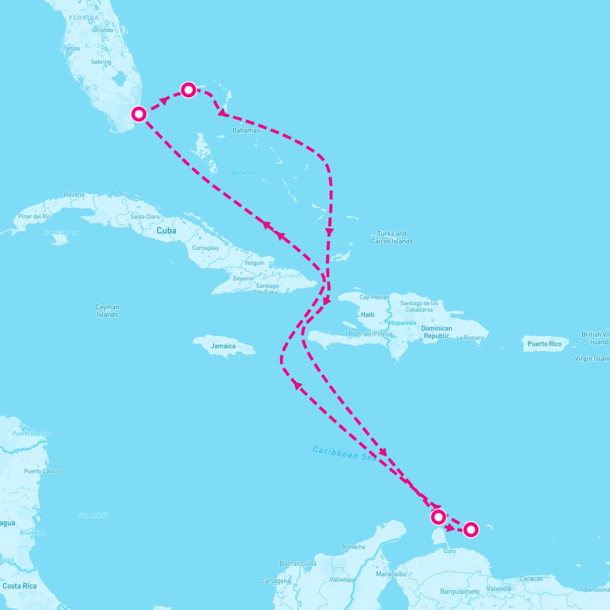 8 Night Southern Caribbean (Miami Roundtrip)