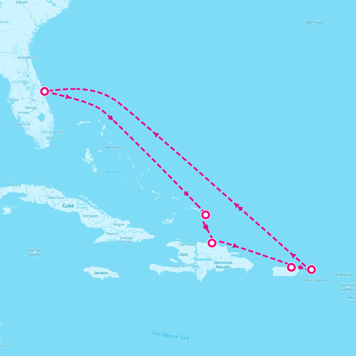 8 Night Eastern Caribbean (Port Canaveral Roundtrip)