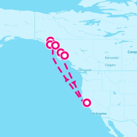 11 Night Alaska (San Francisco Roundtrip)