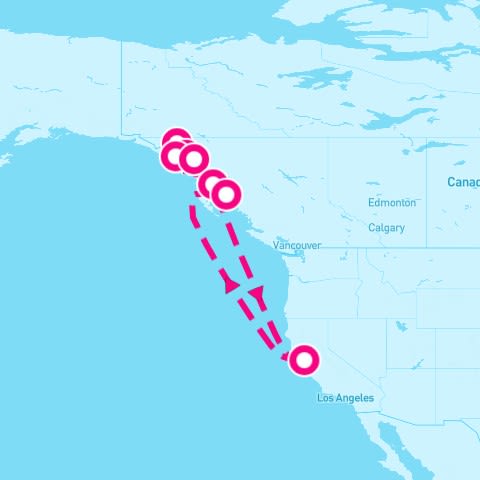 11 Night Alaska (San Francisco Roundtrip)