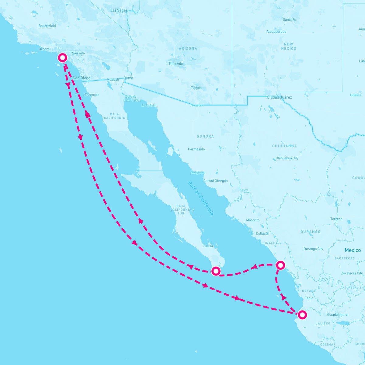 7 Night Mexican Riviera (Los Angles Roundtrip)