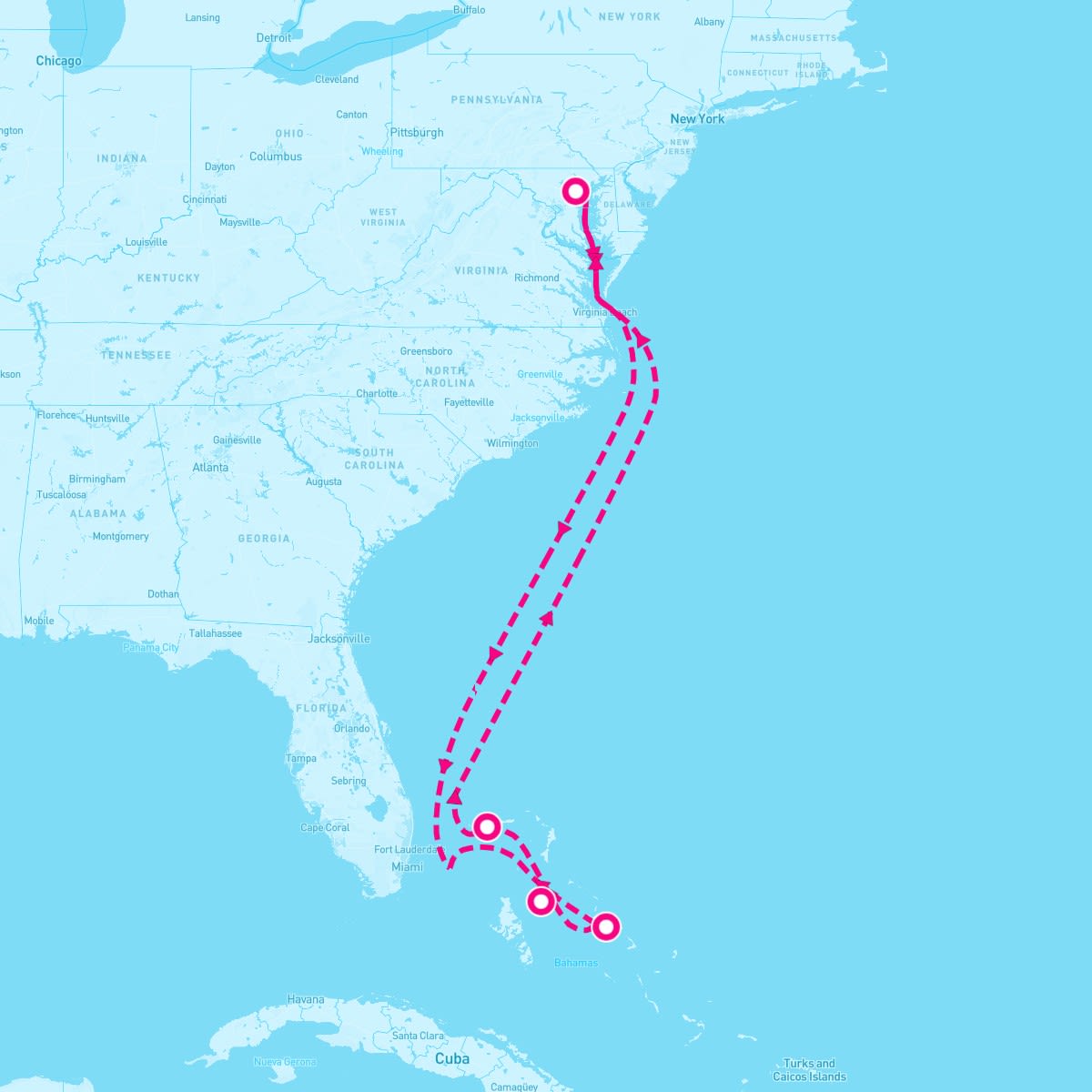 7 Night Bahamas (Baltimore Roundtrip)