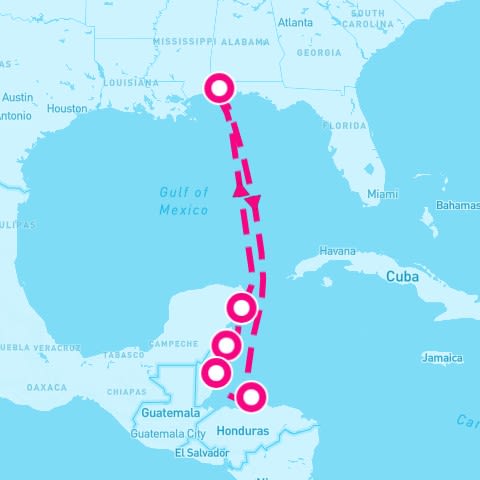 8 Night Western Caribbean (Mobile Roundtrip)