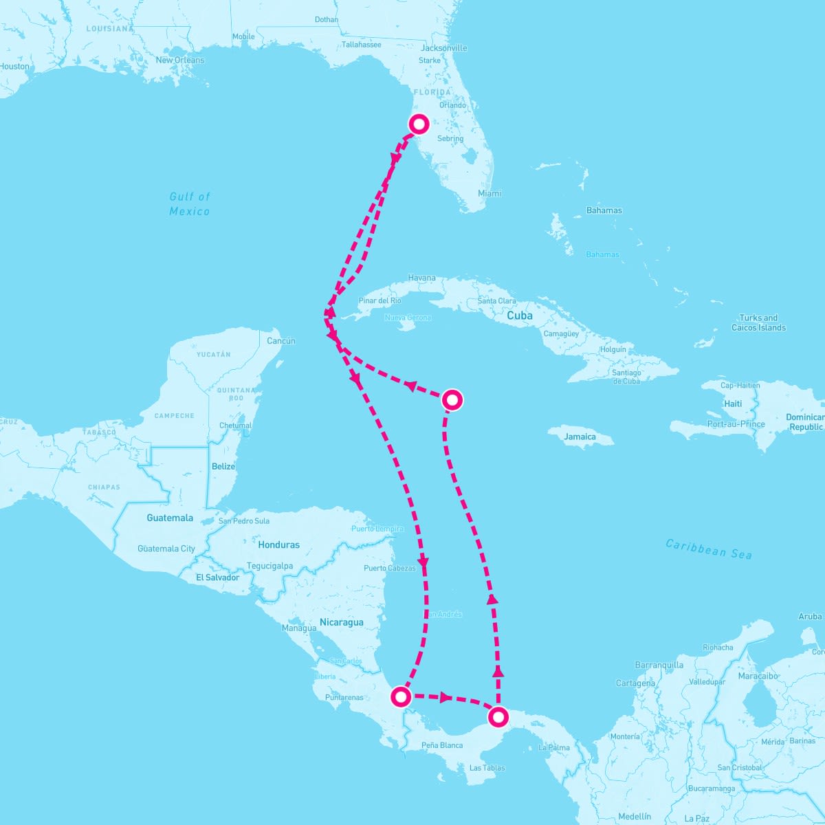 8 Night Panama Canal (Tampa Roundtrip)