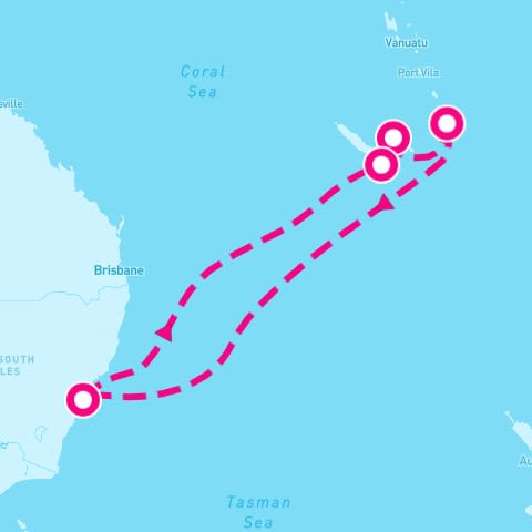 9 Night South Pacific (Sydney Roundtrip)