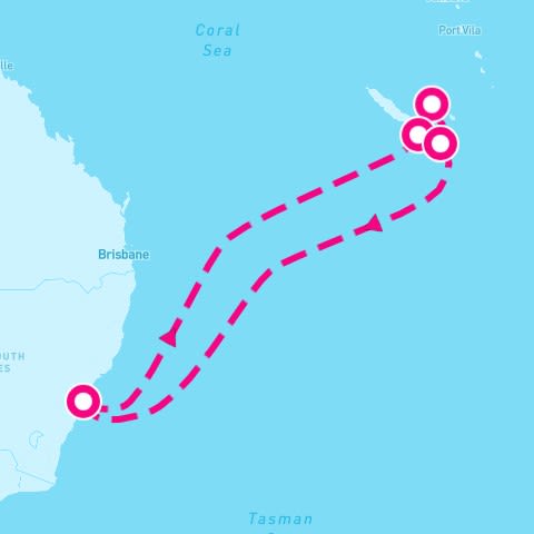 8 Night South Pacific (Sydney Roundtrip)