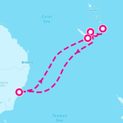 9 Night South Pacific (Sydney Roundtrip)
