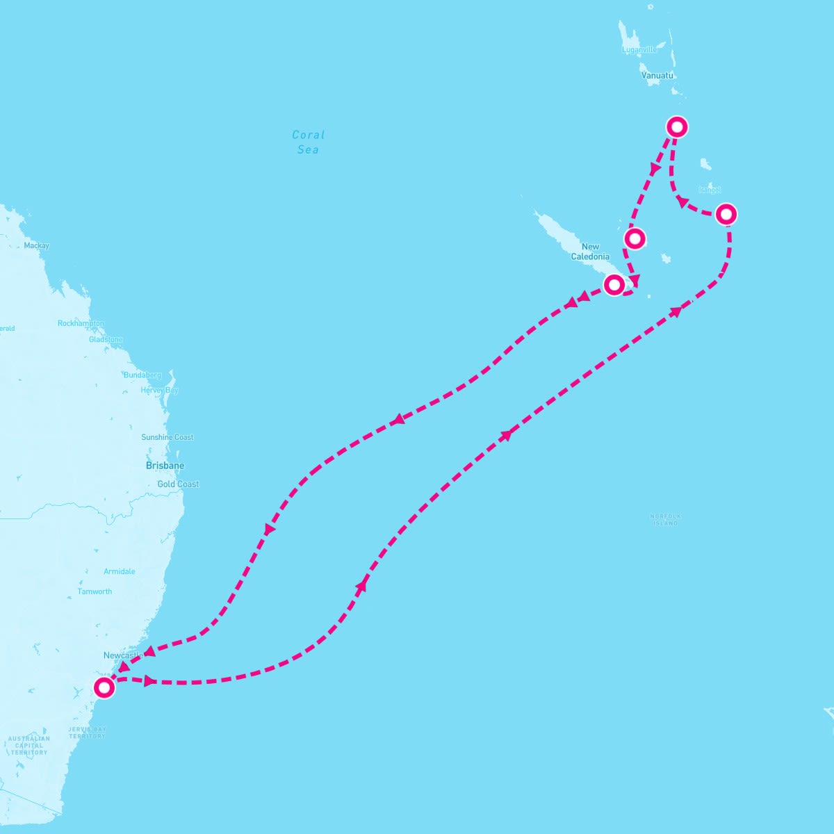 10 Night Vanuatu & New Caledonia (Sydney Roundtrip)