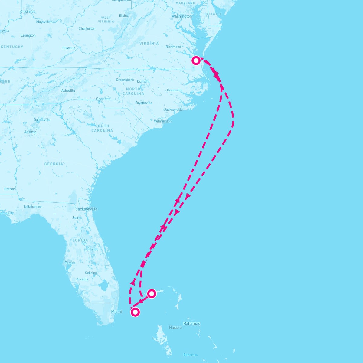 5 Night Bahamas (Norfolk Roundtrip)