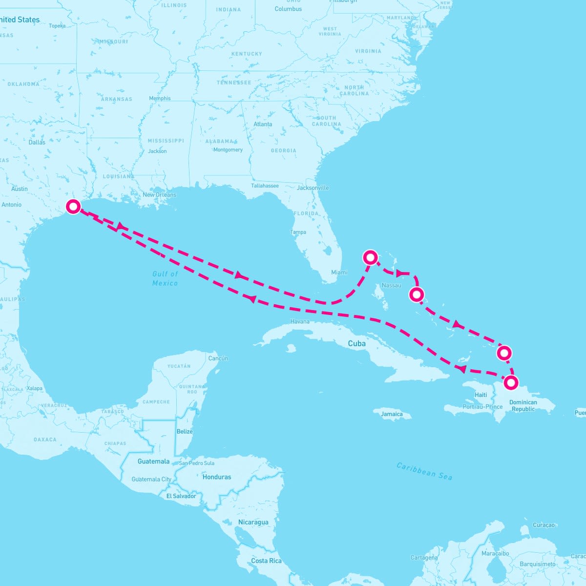 10 Night Eastern Caribbean (Galveston Rountrip)