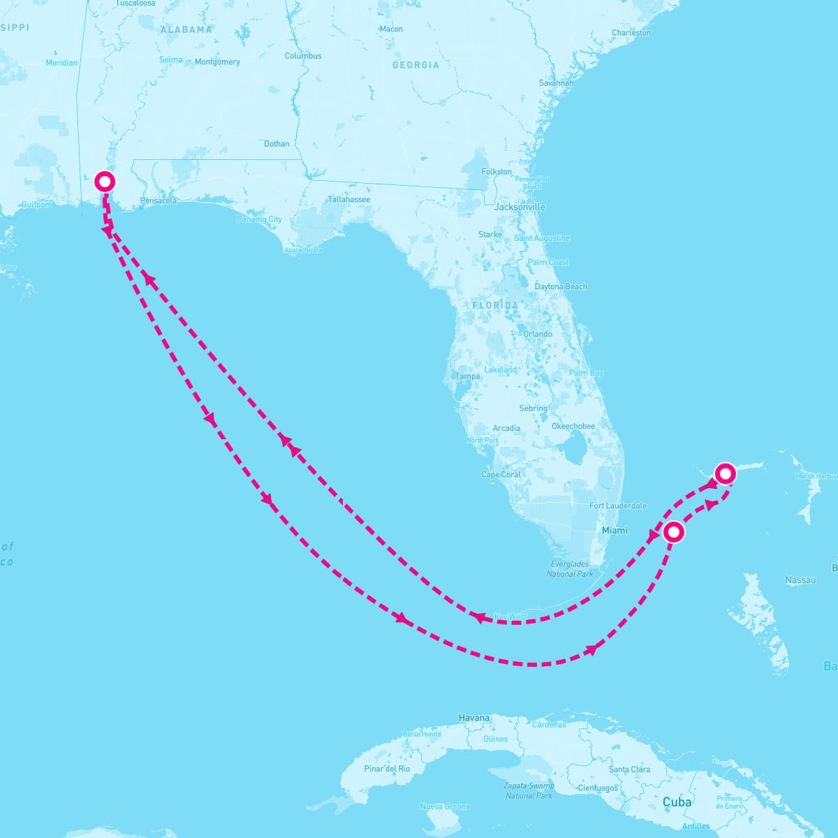 6 Night Bahamas (Mobile Roundtrip)