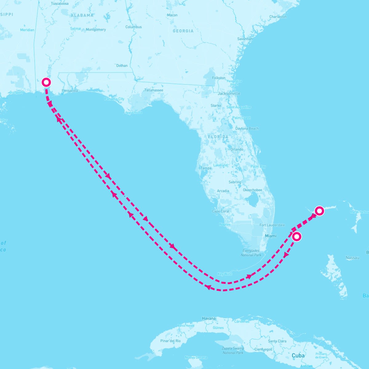 6 Night Bahamas (Mobile Roundtrip)