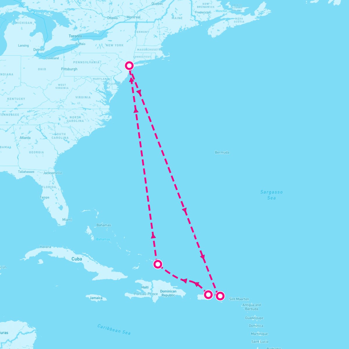 9 Night Eastern Caribbean (New York Roundtrip)