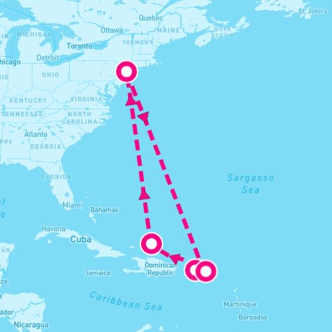 9 Night Eastern Caribbean (New York Roundtrip)