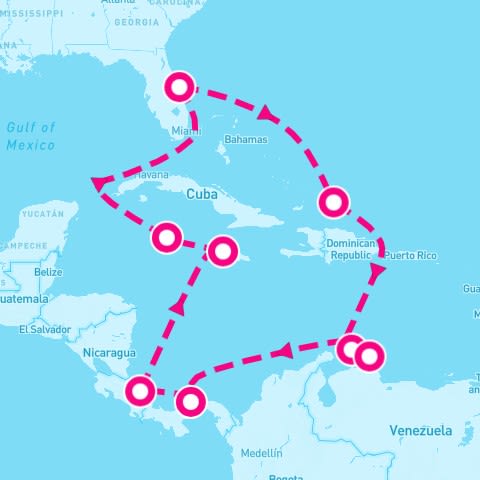 14 Night Panama Canal - Carnival Journeys (Port Canaveral Roundtrip)