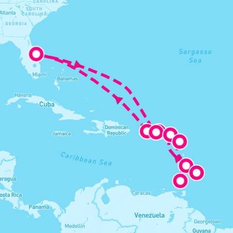 14 Night Southern Caribbean (Port Canaveral Roundtrip)