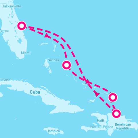 6 Night Eastern Caribbean (Port Canaveral Roundtrip)