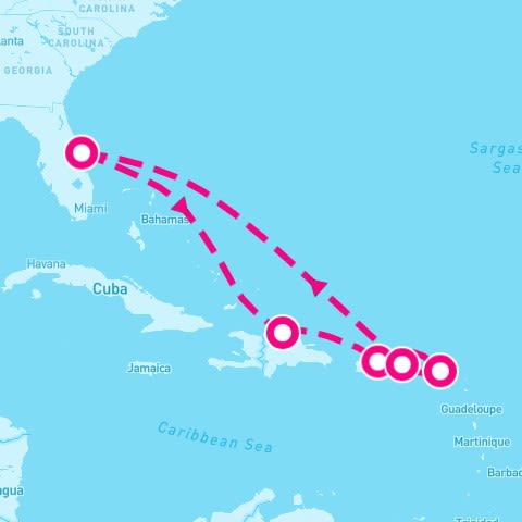 8 Night Eastern Caribbean (Port Canaveral Roundtrip)