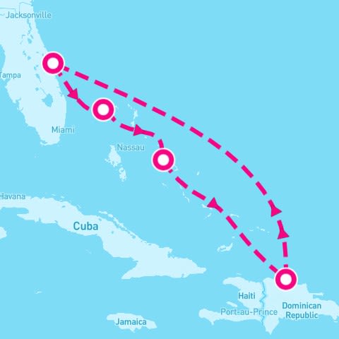 6 Night Eastern Caribbean (Port Canaveral Roundtrip)