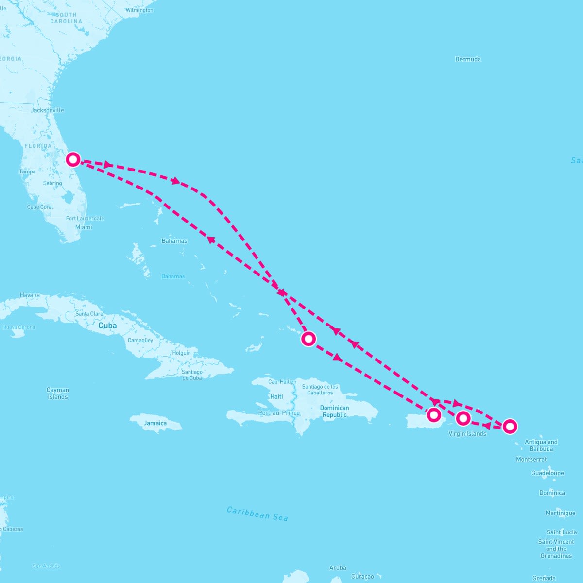 8 Night Eastern Caribbean (Port Canaveral Roundtrip)