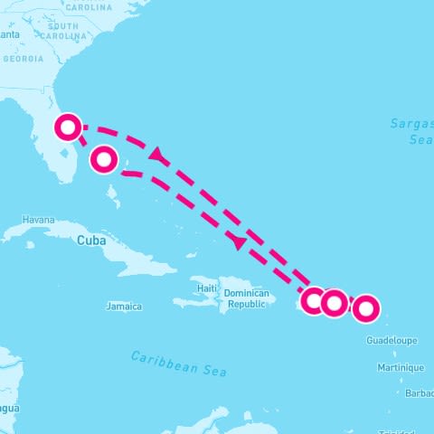 8 Night Eastern Caribbean (Port Canaveral Roundtrip)