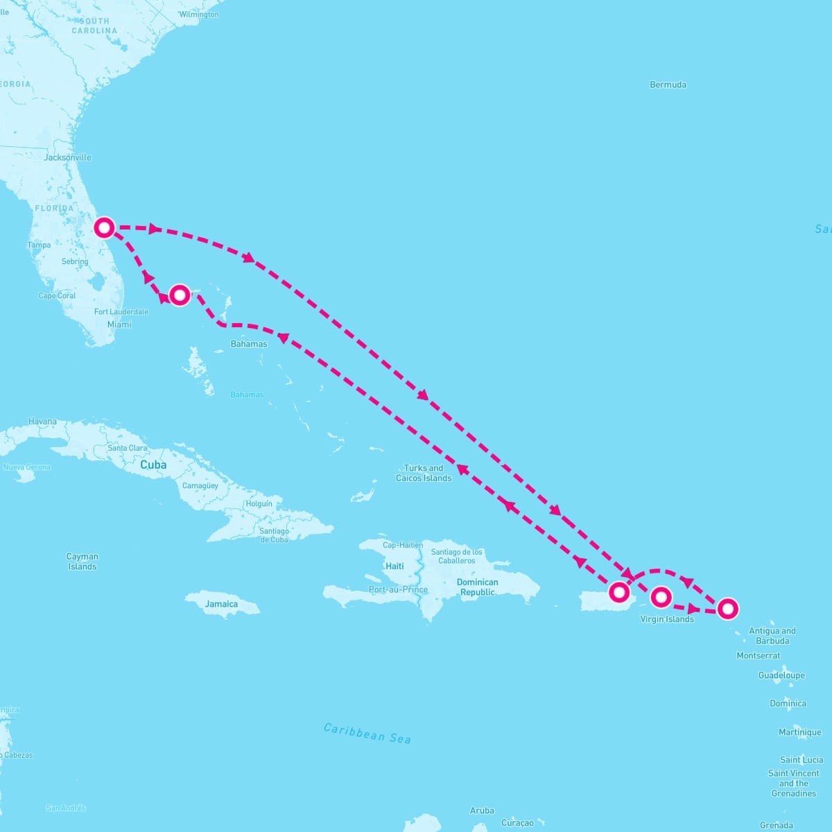 8 Night Eastern Caribbean (Port Canaveral Roundtrip)