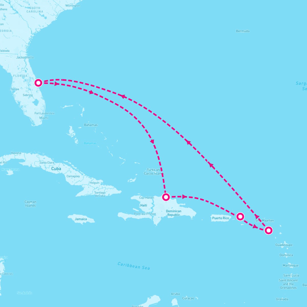 7 Night St. Thomas & St. Kitts Holiday (Port Canaveral Roundtrip)
