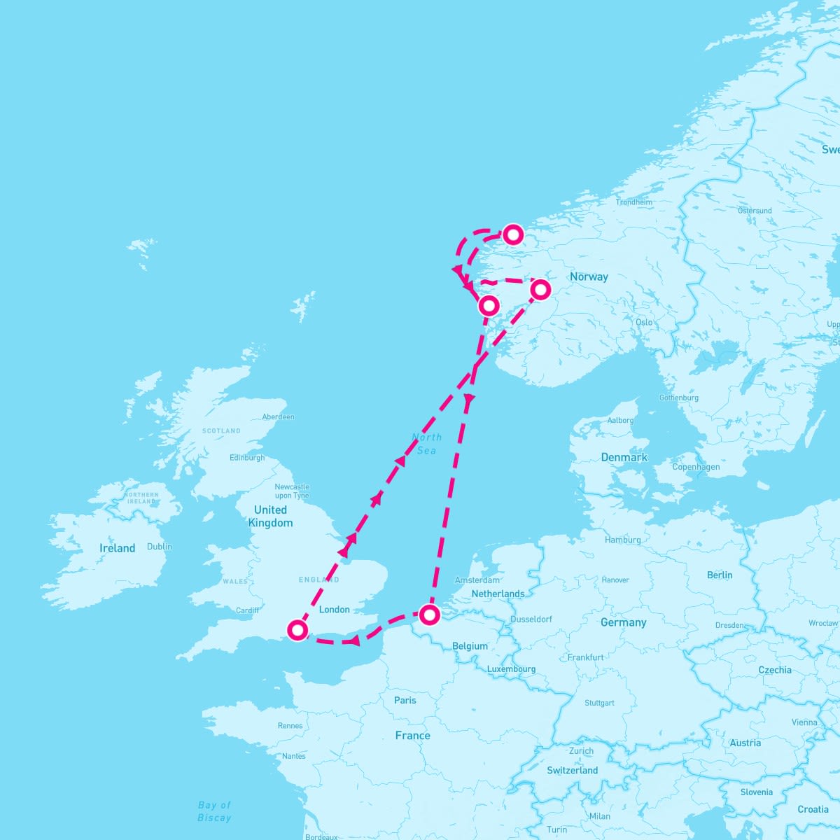 7 Night Norwegian Fjords (Southampton Roundtrip)