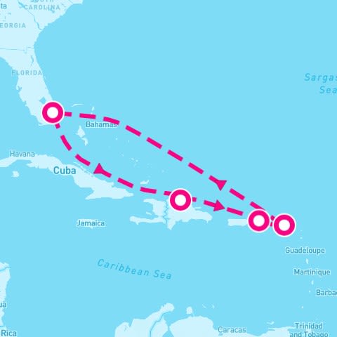 7 Night Eastern Caribbean (Ft. Lauderdale Roundtrip)