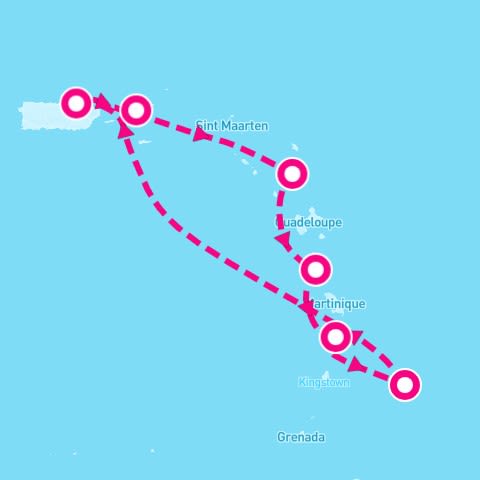 7 Night Southern Caribbean (San Juan Roundtrip)