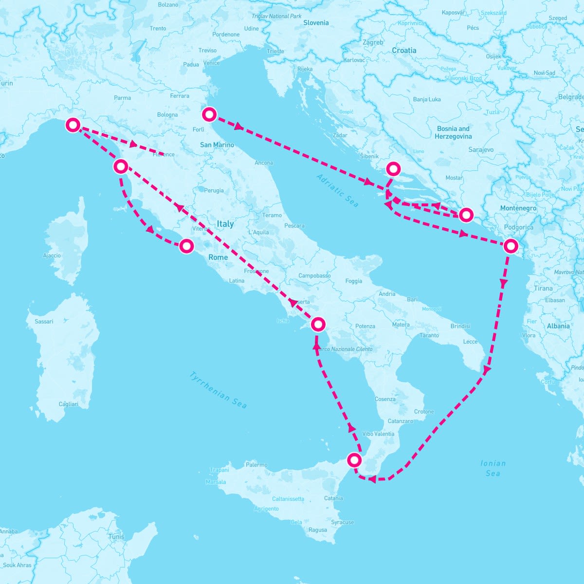 11 Night Best Of Italy & Croatia (Ravenna To Rome)