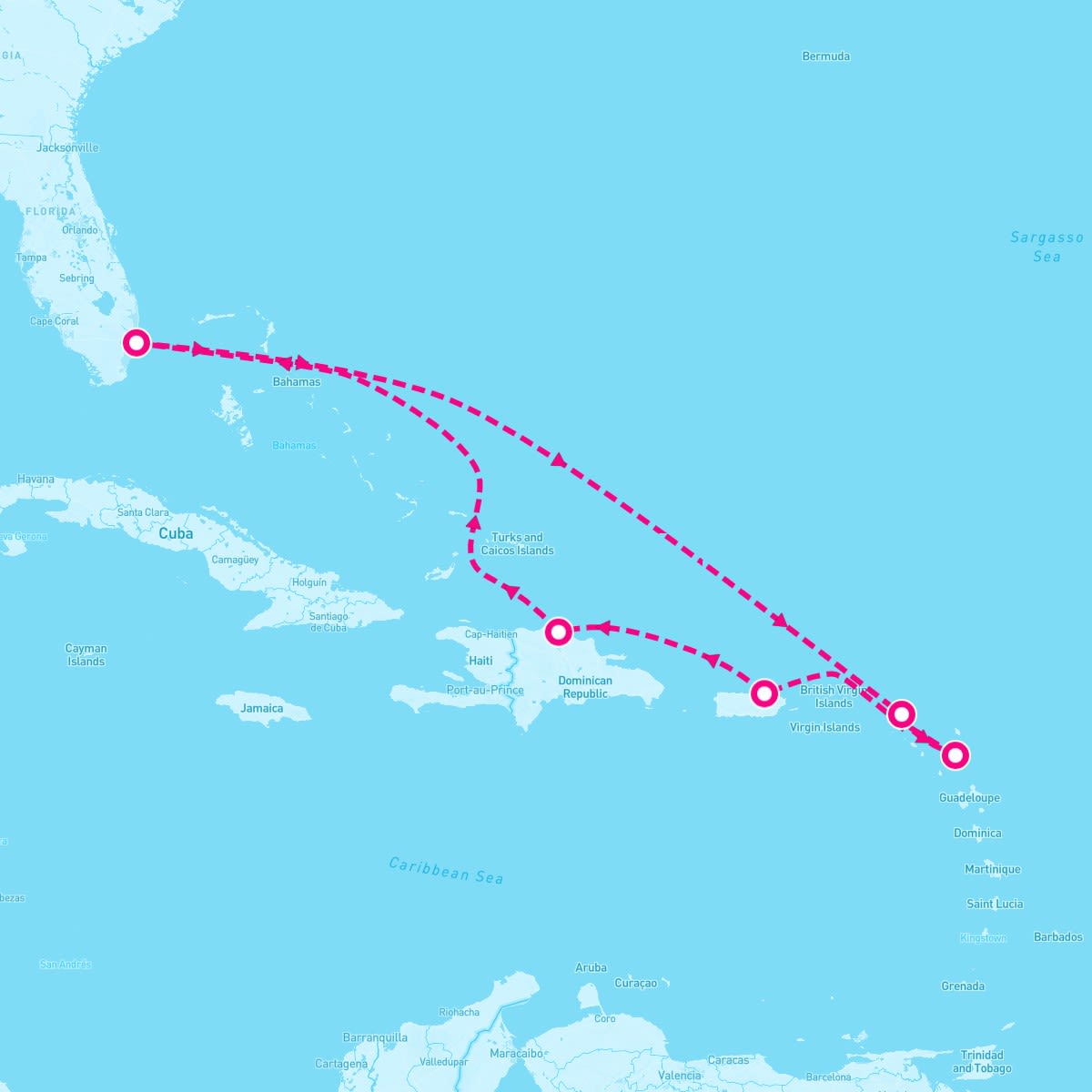 8 Night St. Maarten Antigua & San Juan (Ft. Lauderdale Roundtrip)