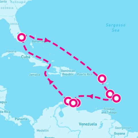 12 Night Ultimate Southern Caribbean (Ft. Lauderdale Roundtrip)