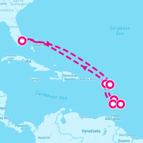 10 Night Best Of Southern Caribbean (Ft. Lauderdale Roundtrip)