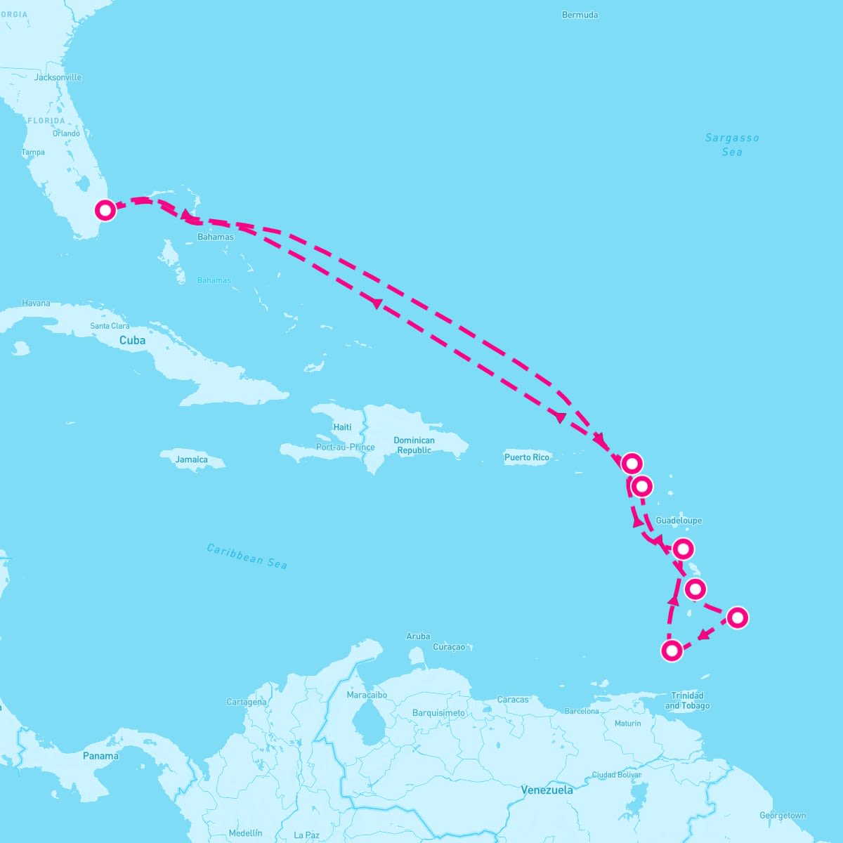 11 Night Ultimate Southern Caribbean (Ft. Lauderdale Roundtrip)