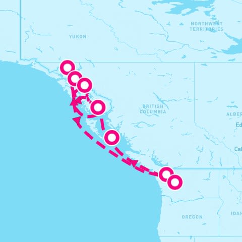 7 Night Alaska Dawes Glacier (Seattle Roundtrip)