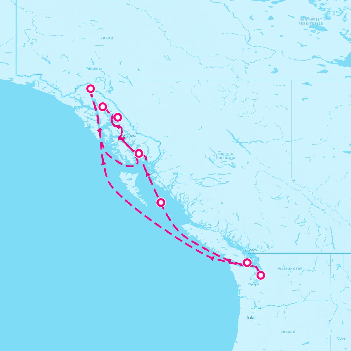 7 Night Alaska Dawes Glacier (Seattle Roundtrip)