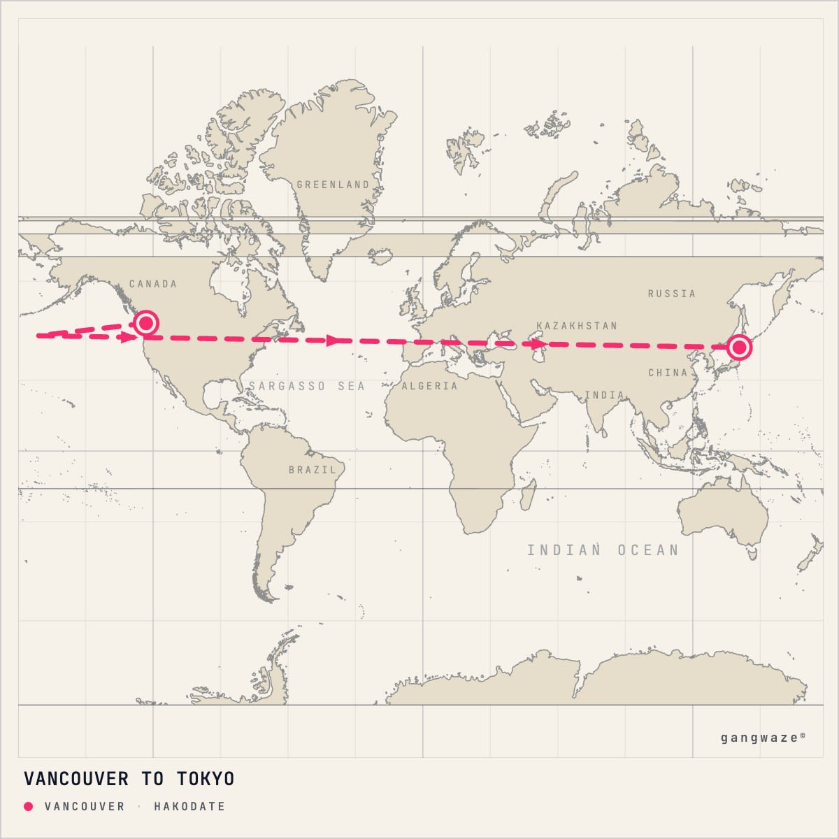 Celebrity Edge itinerary map for October 1, 2028 (15 nights)