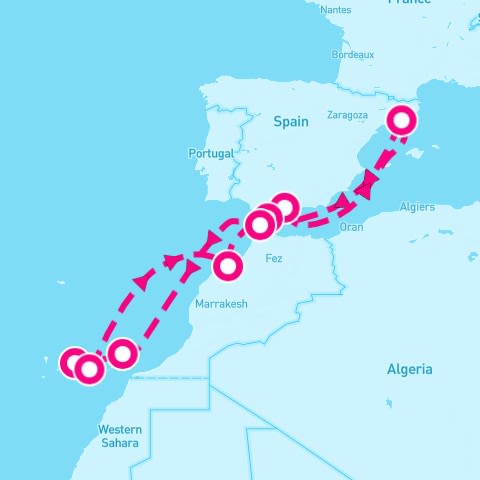 12 Night Canaries Spain & Morocco (Barcelona Roundtrip)