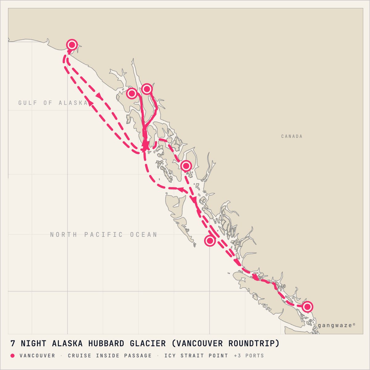 Celebrity Millennium itinerary map for June 25, 2028 (7 nights)