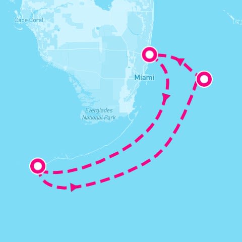 3 Night Key West & Bahamas (Ft. Lauderdale Roundtrip)