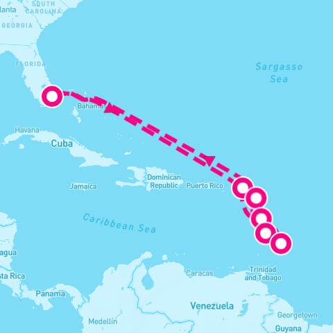 10 Night Ultimate Southern Caribbean (Ft. Lauderdale Roundtrip)