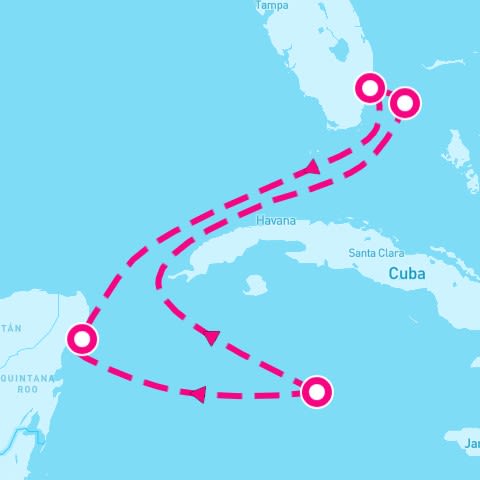 6 Night Grand Caymen Mexico & Bahamas (Ft. Lauderdale Roundtrip)