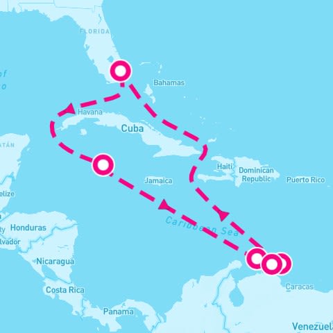 9 Night Aruba Bonaire & Curacao (Ft. Lauderdale Roundtrip)